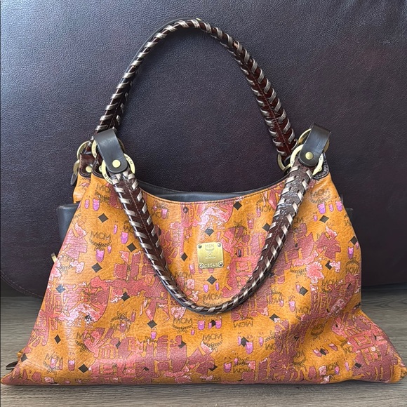 MCM Women's Orange and Pink Handbag MCM Fall/Winter 2009 Collection Preloved❣️ - Picture 11 of 16